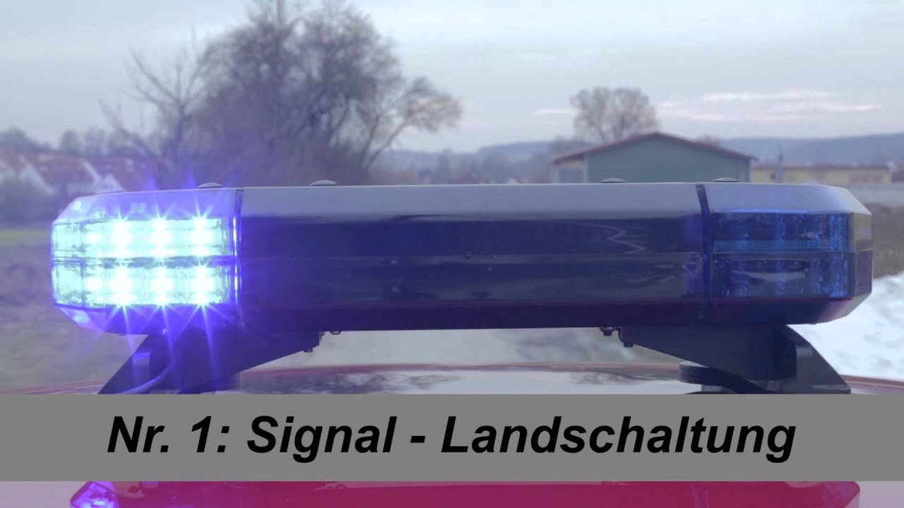 Mobile Sondersignalanlage KOSAPRO MEGAFLASH von REDTRONIC inkl. H&ouml;rprobe