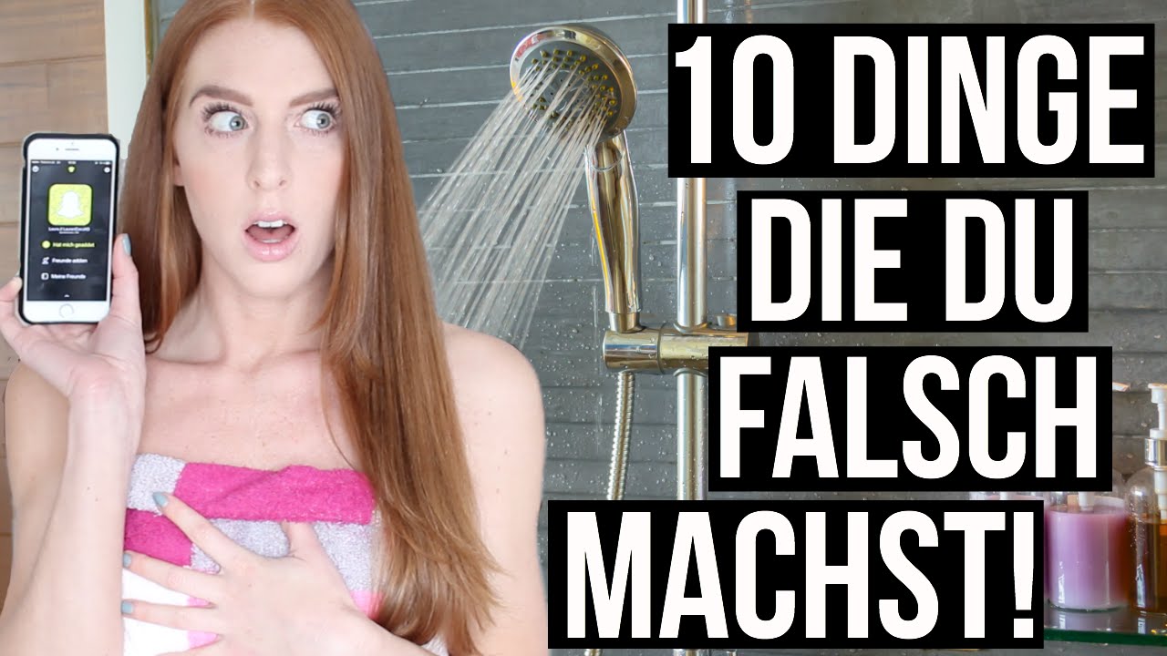 10 DINGE DIE DU DEIN LEBEN LANG FALSCH GEMACHT HAST! | LaurenCocoXO