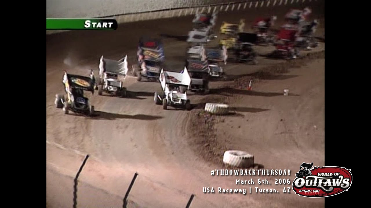 #ThrowbackThursday: World of Outlaws Sprint Cars USA Raceway March 4th, 2006