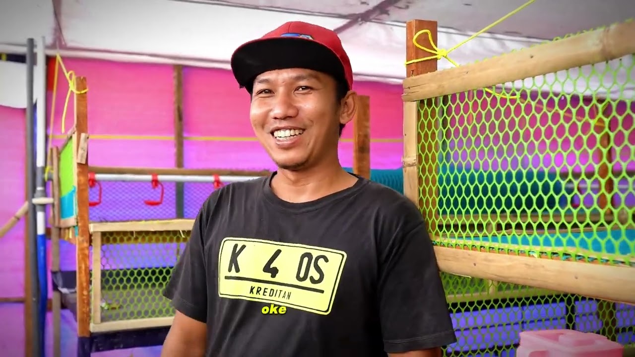 KANDANG RAK SUSUN 1 LANTAI POPULASI 5000 KEDIRI