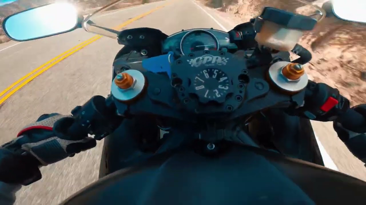 Yamaha r6 - Angeles forest hyw