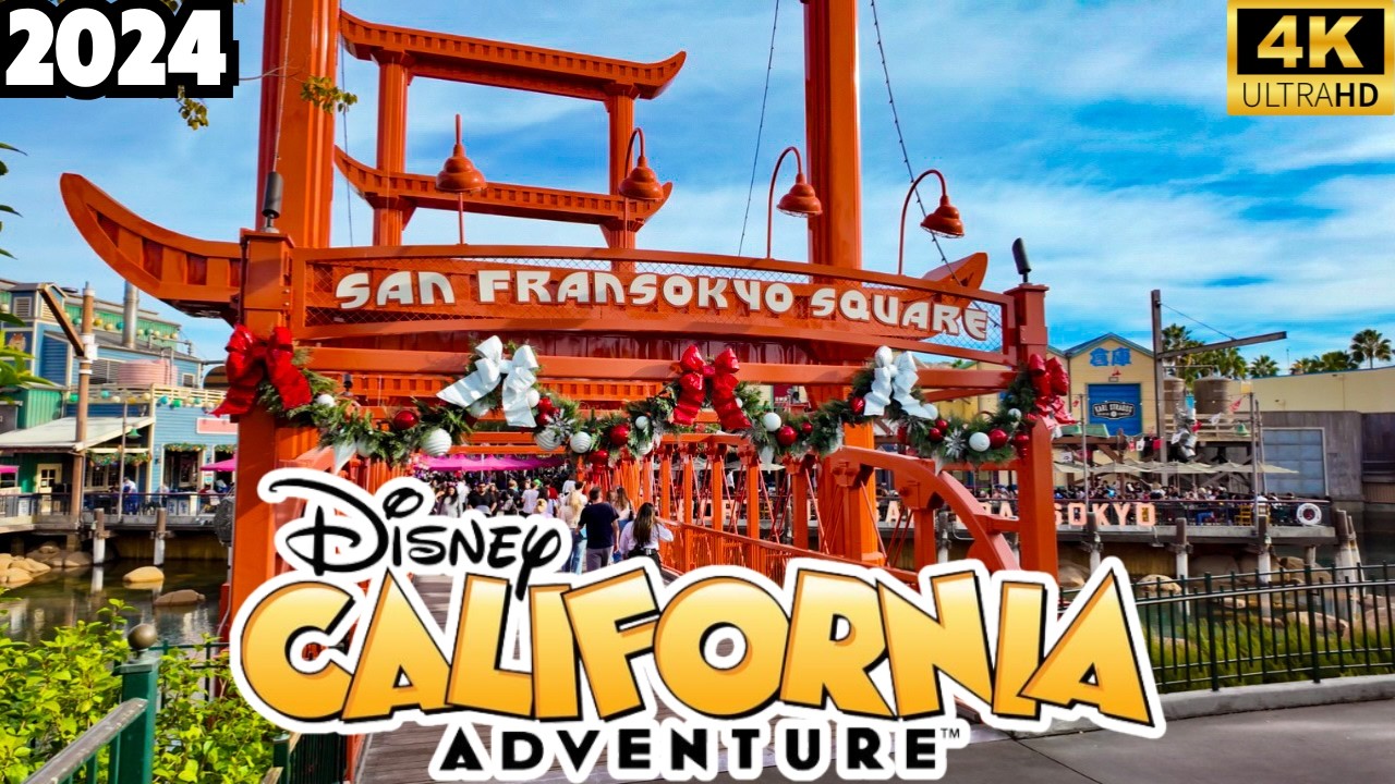Disney California Adventure Park Walkthrough November 2024- Christmas is Quickly Coming to DCA! [4K]