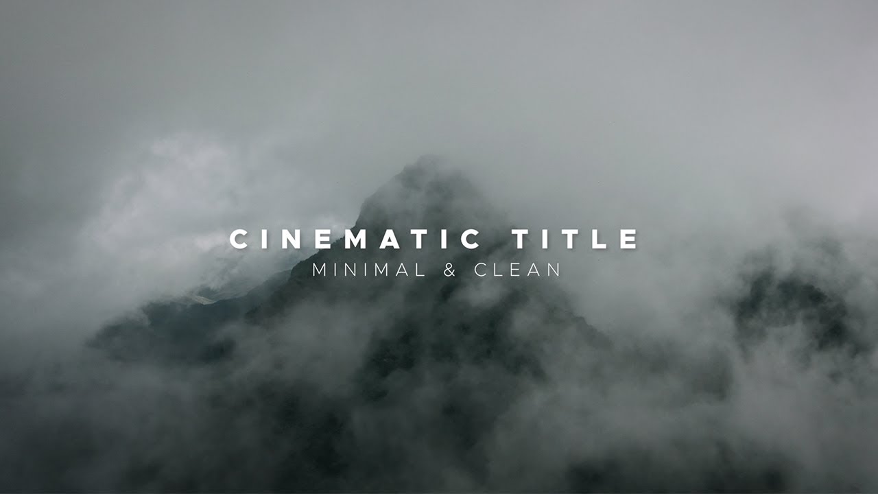 САМАЯ ПРОСТАЯ КИНЕМАТИЧЕСКАЯ АНИМАЦИЯ ТИТРОВ за 5 минут в Premiere Pro 2021