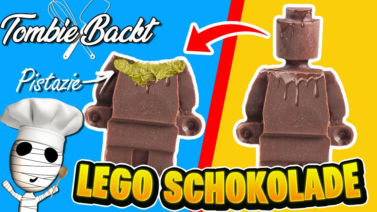 RIESEN LEGO Schokoladen-Männchen! 🤩 Tombie Backt / Kocht