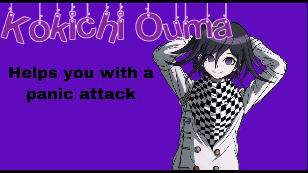 Kokichi Helps you with a panic attack (gender neutral) x listener