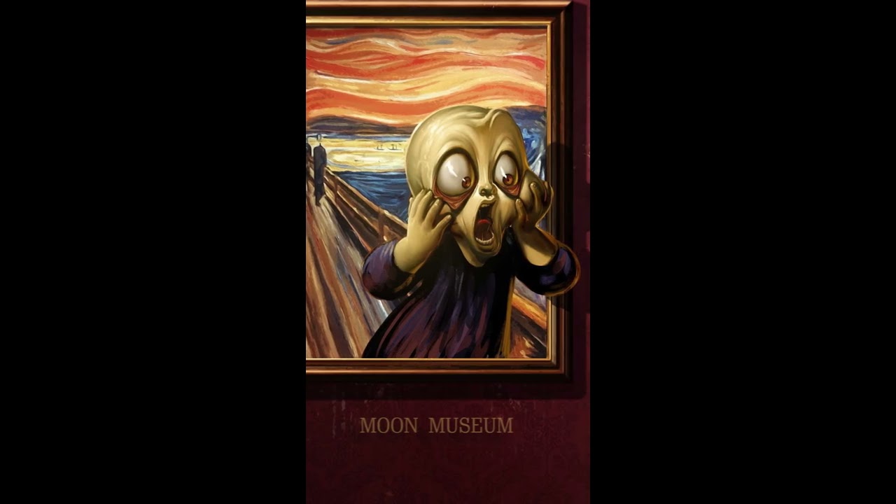 Moon Museum - Mona Lisa