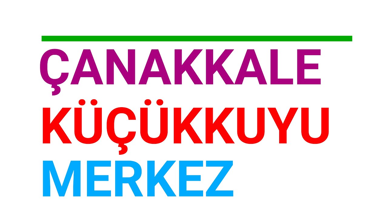 KÜÇÜKKUYU ! MERKEZ ! AKŞAM YÜRÜYÜŞÜ
