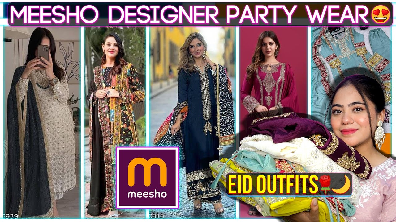 Meesho😍Designer Party wear Dresses👍| Cheapest & Attractive | Ronak Qureshi.
