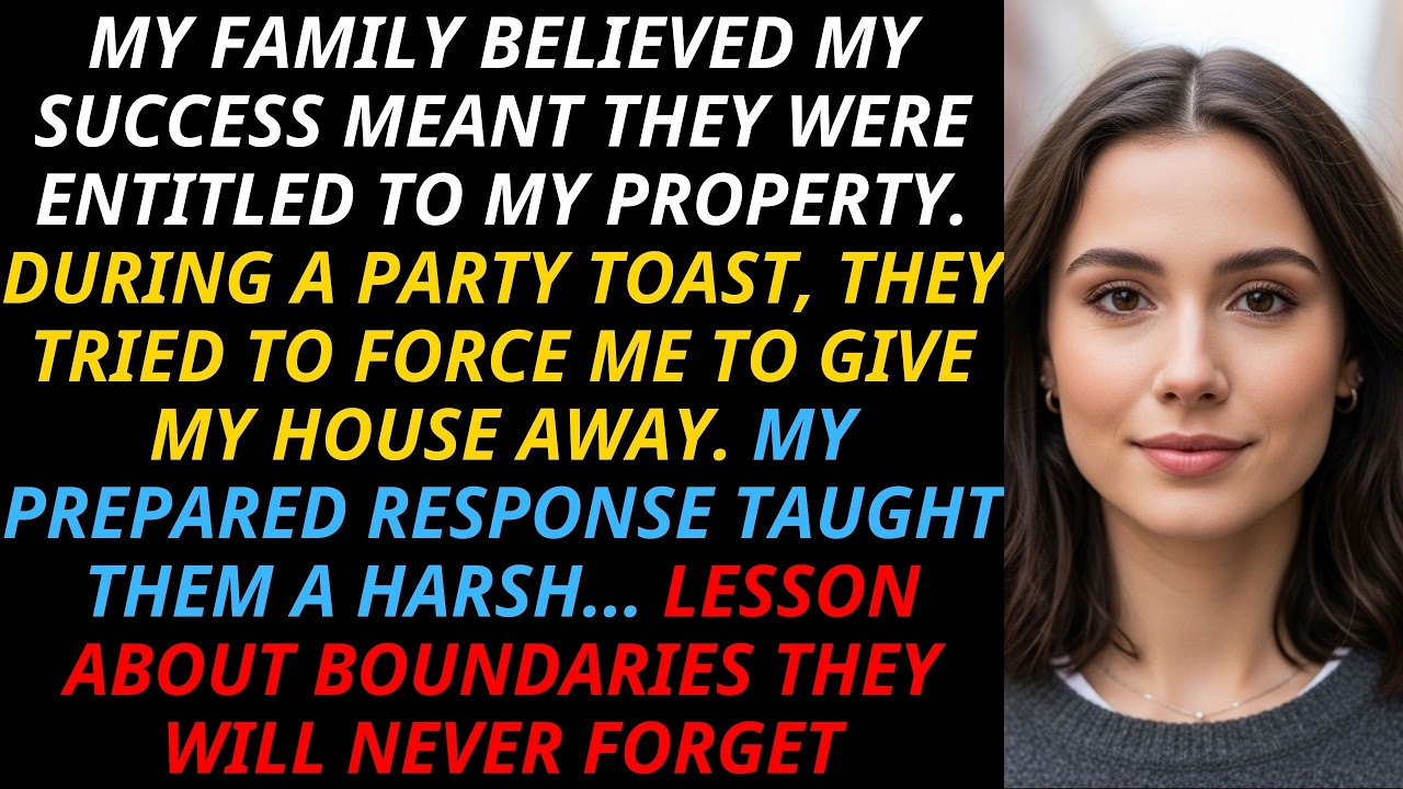 My Entitled Family Tried To Take My House—But My Prepared Speech Taught My Family A Harsh Lesson