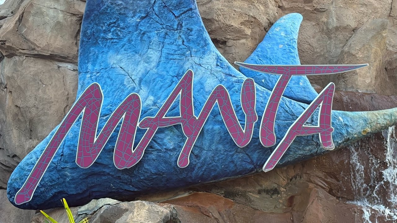 Manta Coaster SeaWorld Orlando