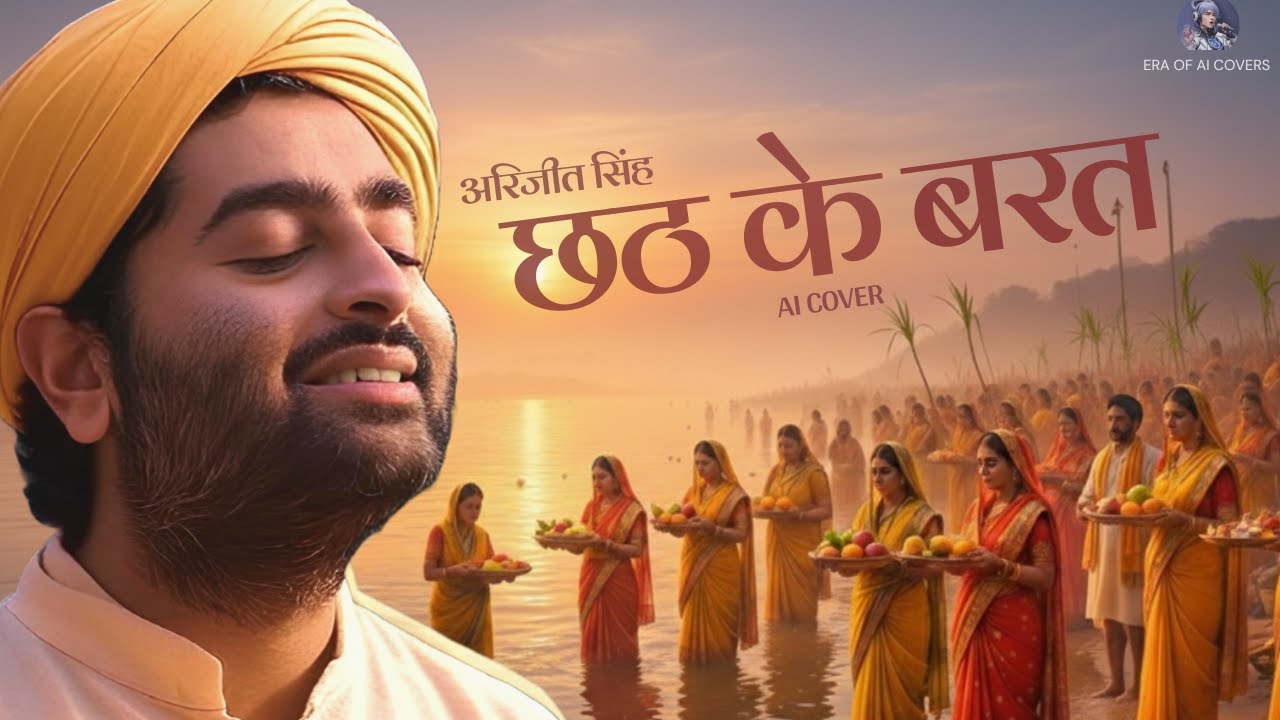 Chhath Ke Barat ( छठ के बरत ) I Arijit Singh I AI Cover I Lyrical Video I Latest Chhath Song
