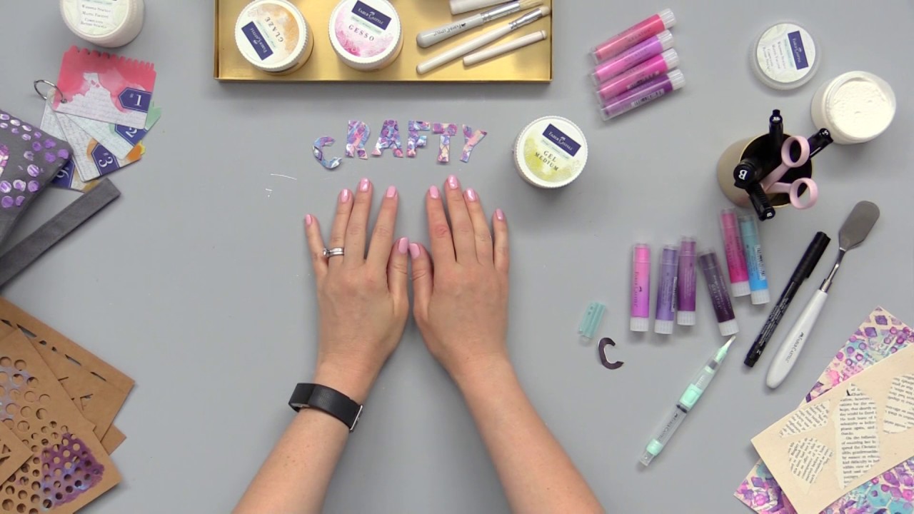 How to Create Custom Canvas Tote Bags  with Erin Bassett | Faber-Castell