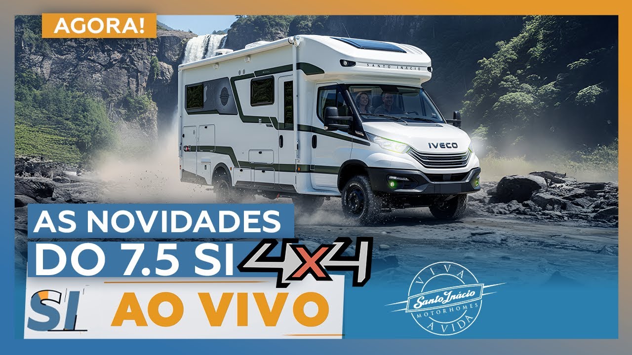 MOTORHOME 7.5 SI 4X4 SANTO INÁCIO 2026!