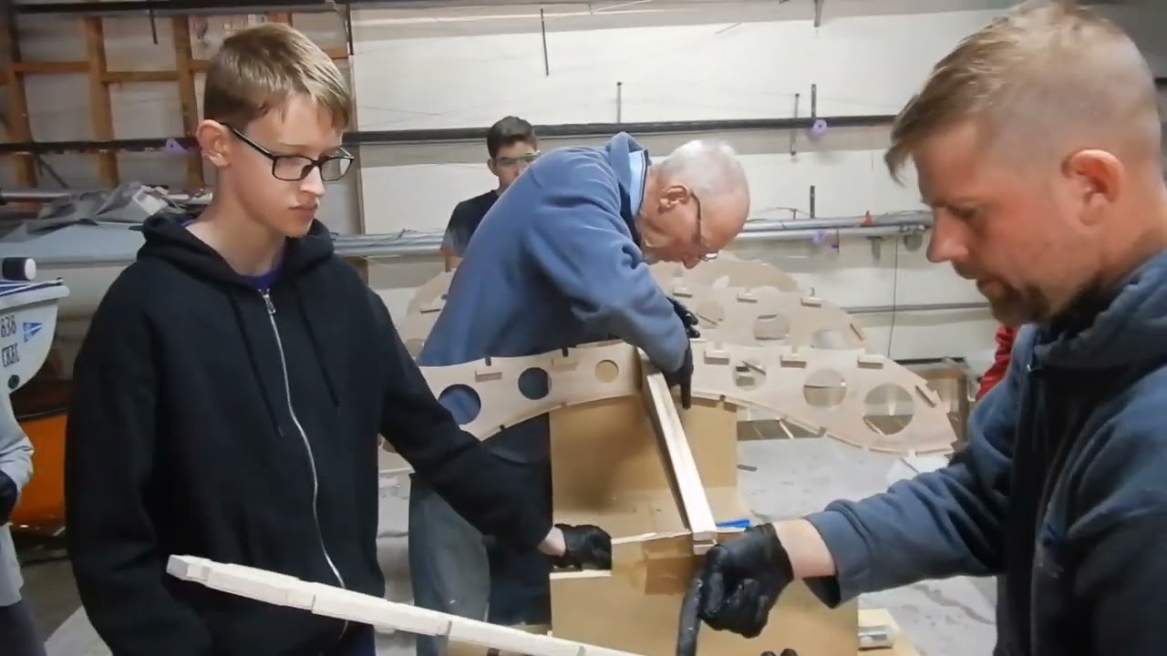 Concord & Ryde Sailing Club / BoatCraftNSW 2023 Winter Moth Build Part 1