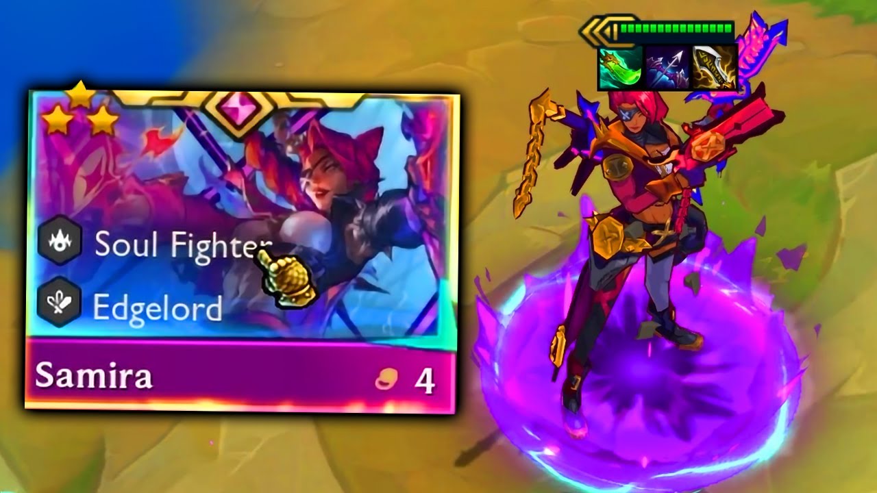 8 SOUL FIGHTER 3 ЗВЕЗДЫ САМИРА! ЭТО БЕЗУМИЕ ⭐⭐⭐ НАБОР TFT 15