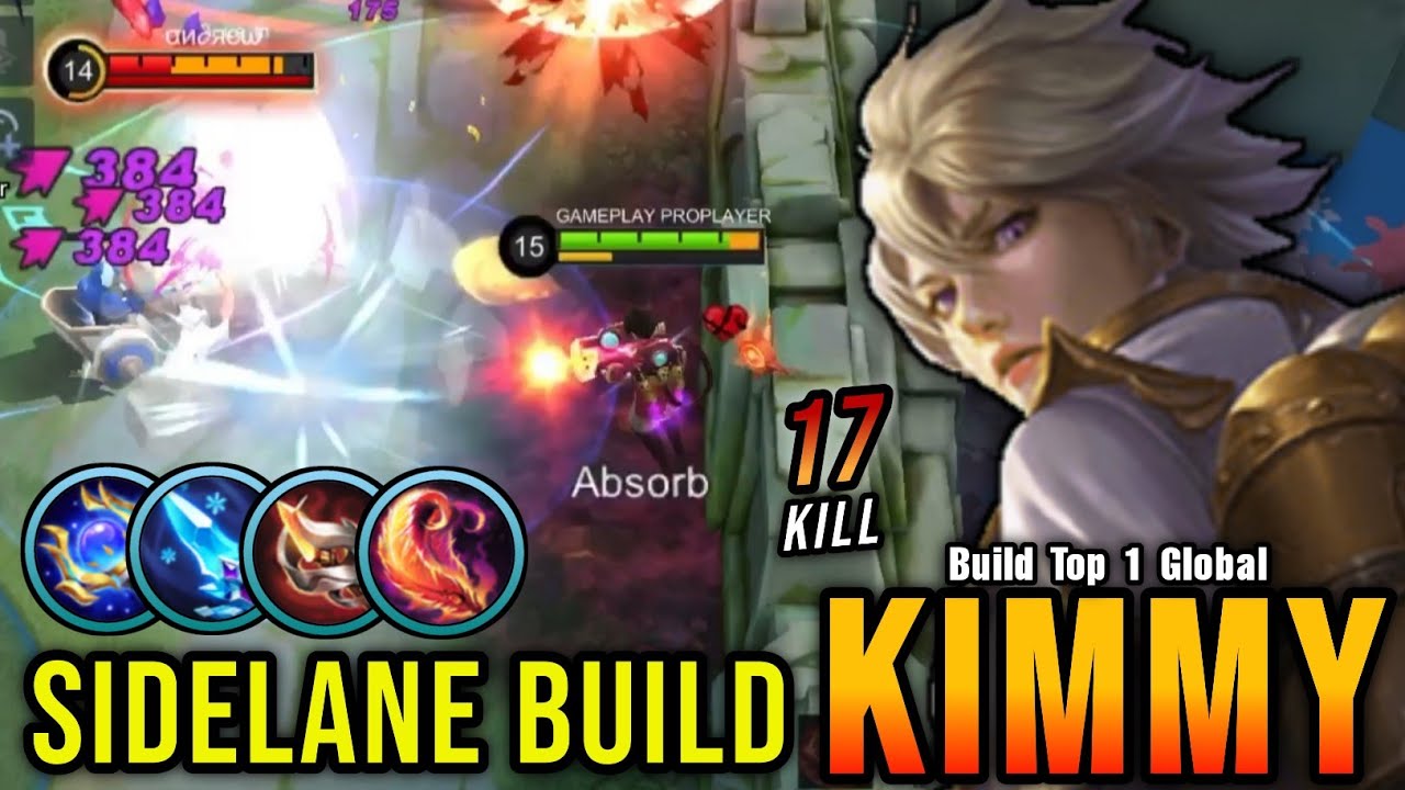 17 Kills!! Sidelane Kimmy Mage Build - Build Top 1 Global Kimmy ~ MLBB