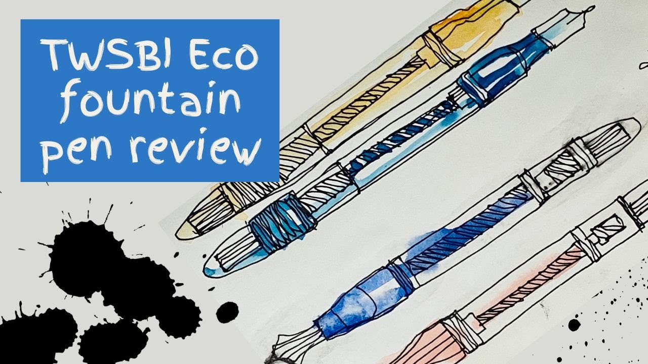 TWSBI Eco fountain pen review - for artists and sketching