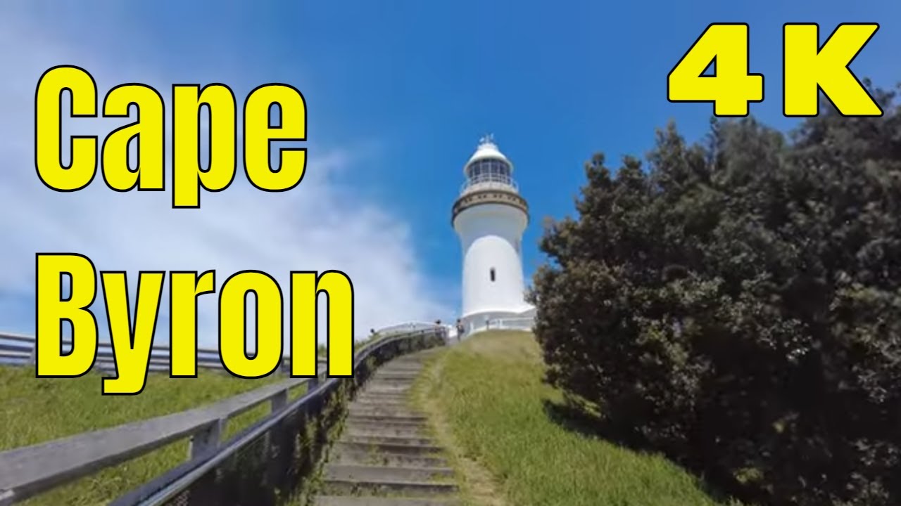 Cape Byron Bay Lighthouse l Northern New South Wales Australia #ASMR 4K