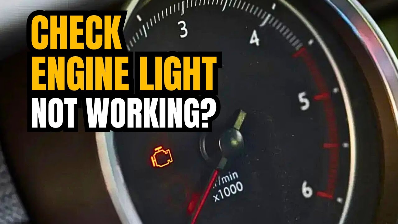 Не горит индикатор &laquo;Check Engine&raquo;? Причины и объяснение