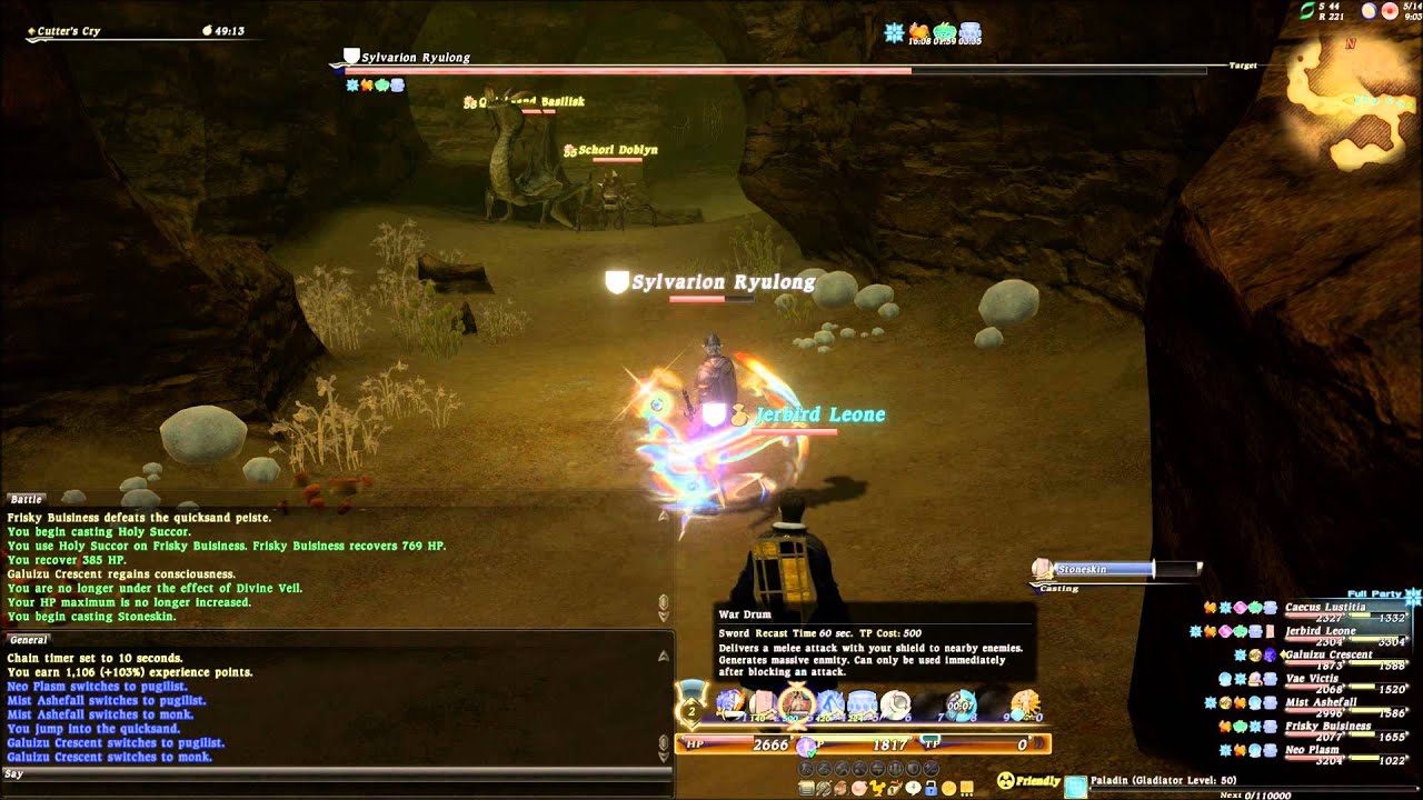 FFXIV 1.0 Cutter's Cry 17min