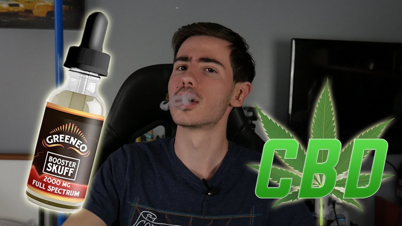 E-Liquide CBD 2000 MG ! Greeneo Booster Skuff Full Spectrum