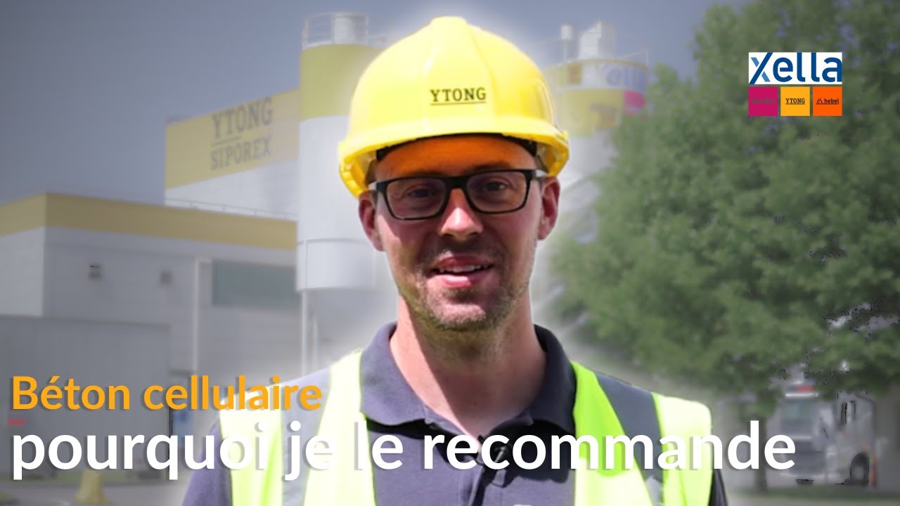 Pourquoi ce maçon utilise le béton cellulaire Ytong sur ses chantiers ?