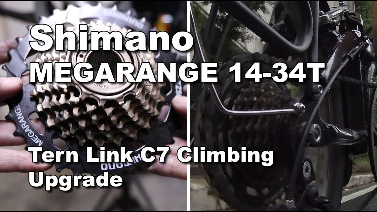 Bike Upgrade: SHIMANO TOURNEY TZ 7-speed freewheel MEGARANGE 14-34T (Vlog 04)