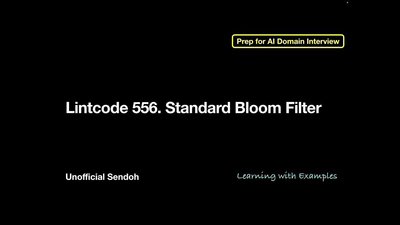 Lintcode 556. Standard Bloom Filter