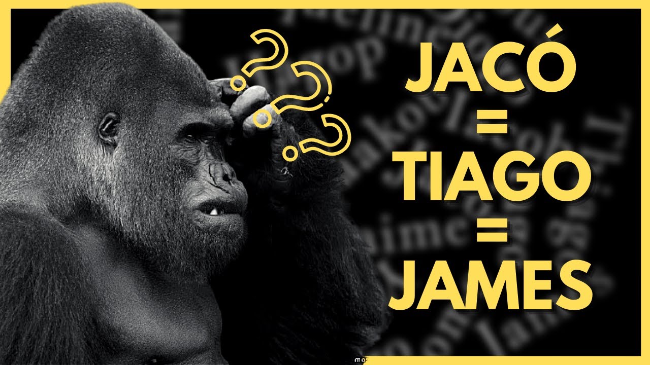 Tiago e James são o mesmo nome. Entenda por quê...