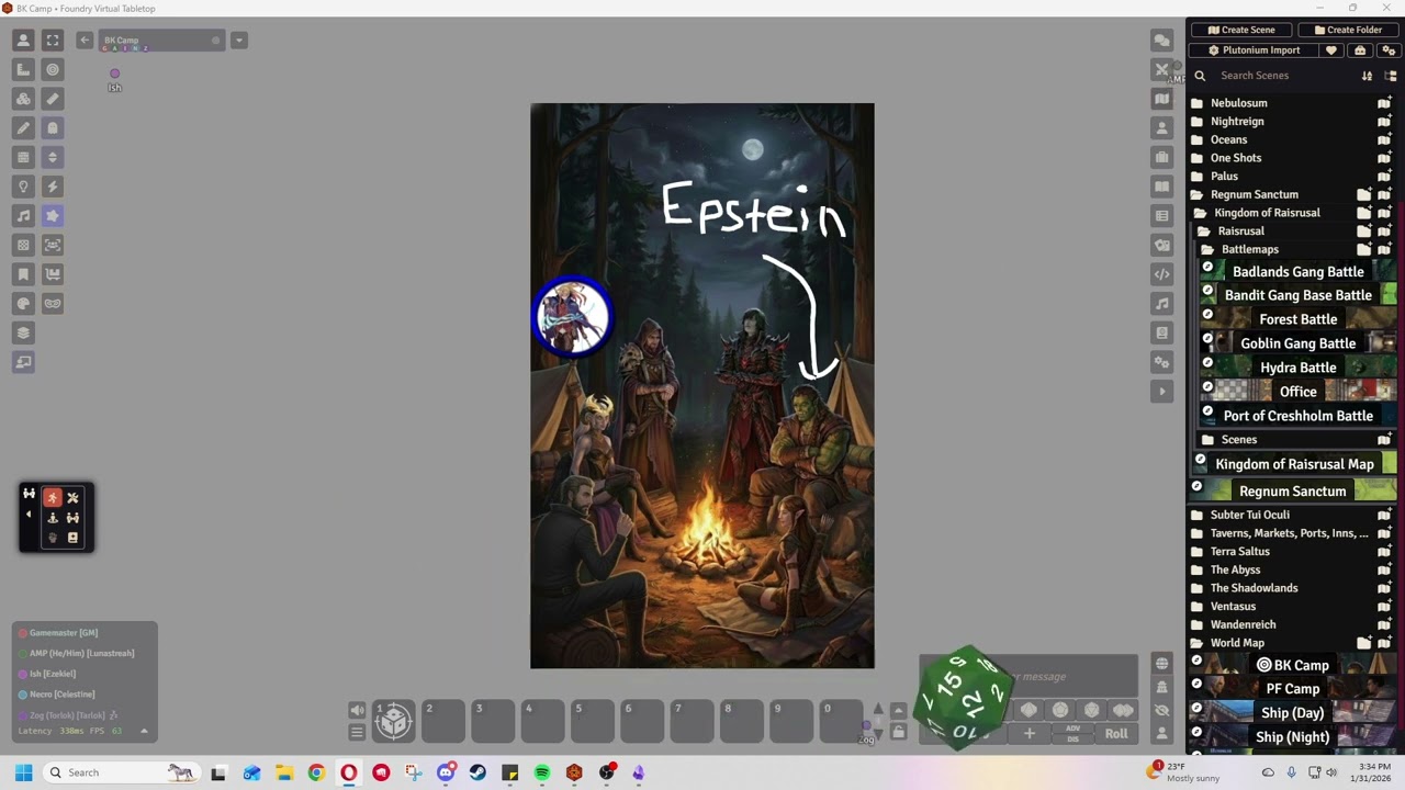 BK DND Session 4: Uncovering P