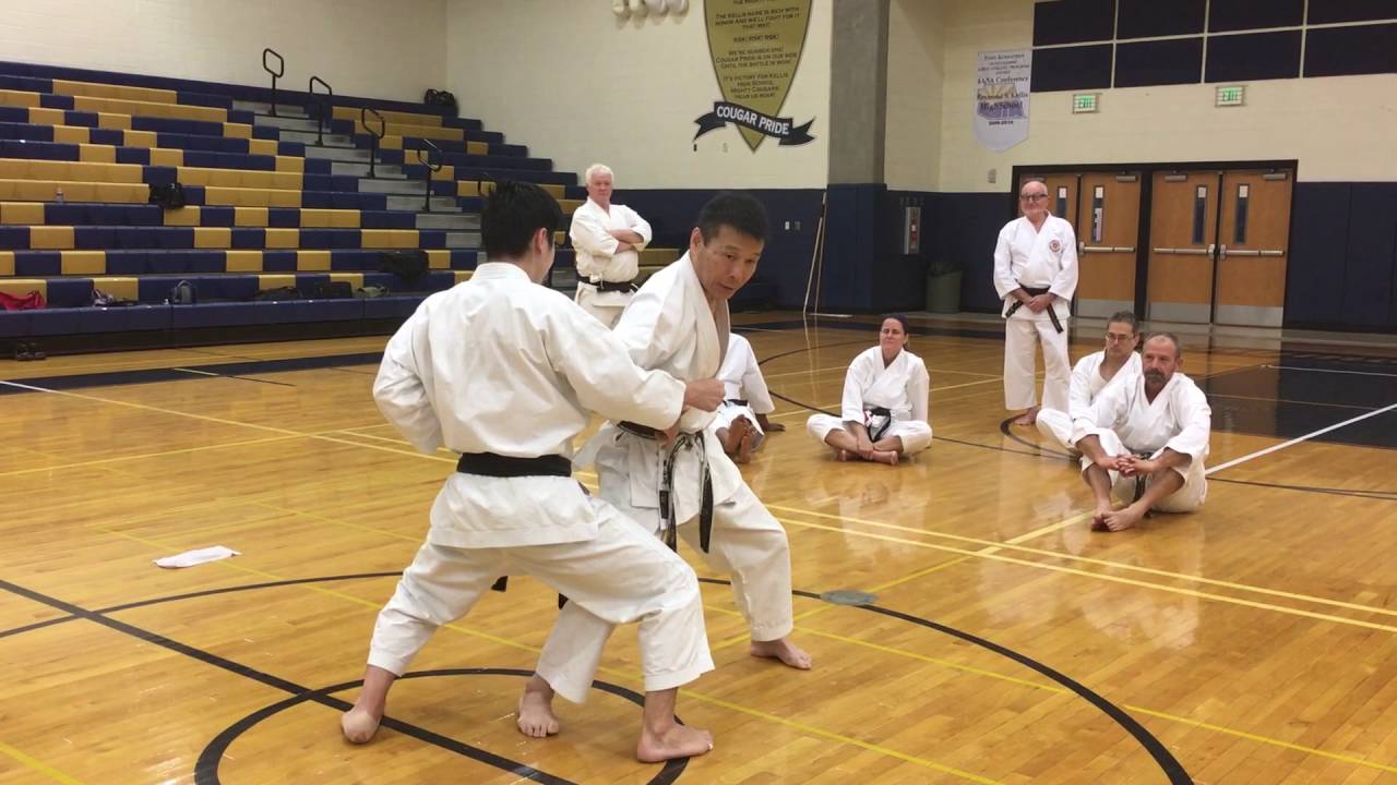 KWF Yahara Karate - Uraken in Heian Sandan - April 2016
