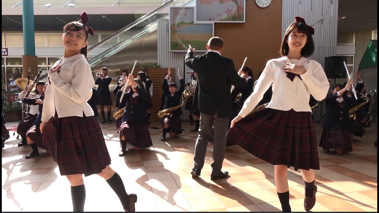 水戸女子高等学校吹奏楽部 演奏2部15:00回@イオンタウン水戸南 2018/04/01