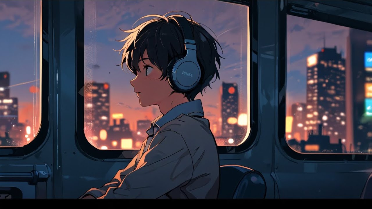 🎧 Evening Commute Vibes | Lofi Chill Beats + City Sounds + Soft Hip-Hop