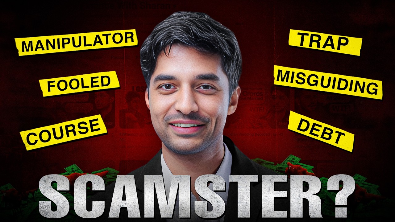 Sharan Hegde EXPOSED! The Dark Side of Finfluencers