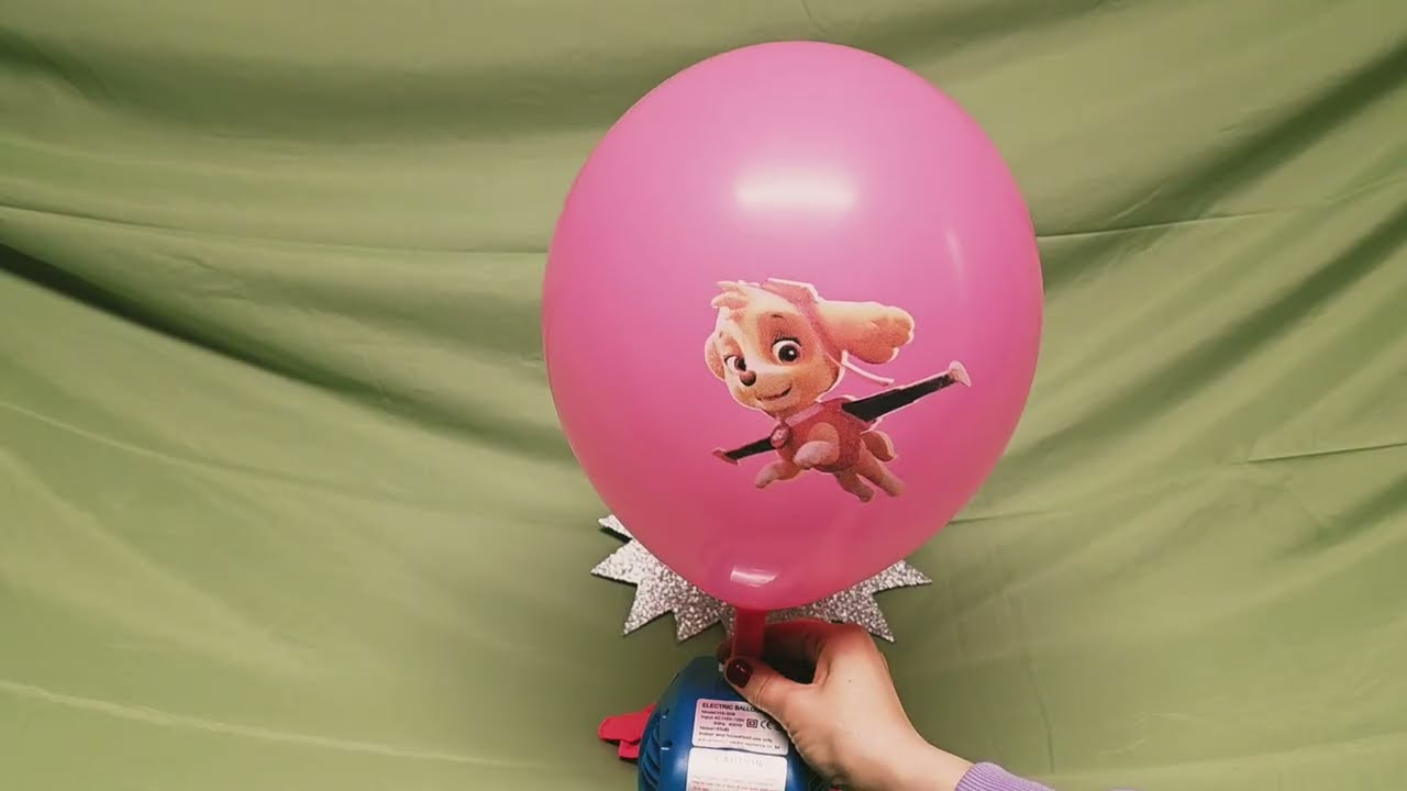 PAW PATROL BALLOON INFLATION AND DEFLATION!!!
