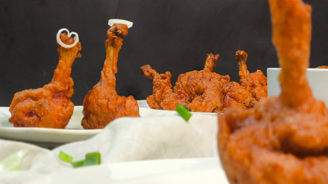 How to make chicken lollypop at home . Restaurant style Perfect Party Snacks.Reel to Meal.