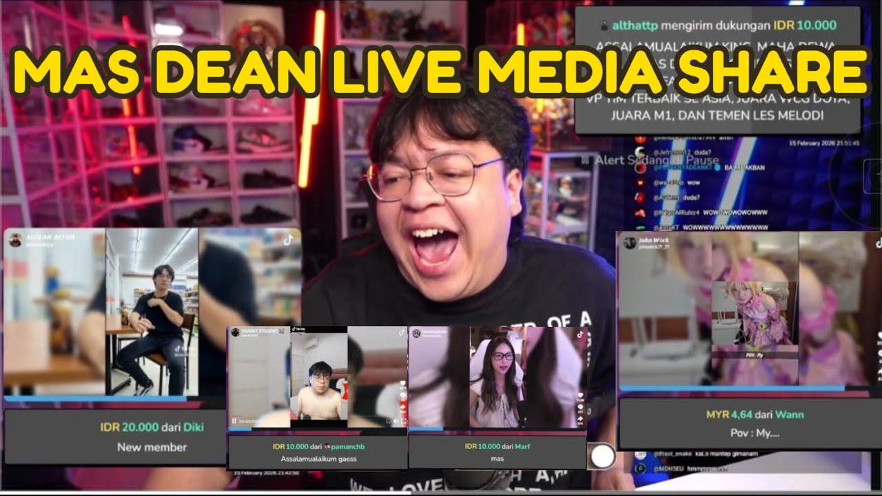 MAS DEAN LIVE MEDIA SHARE #livestream 