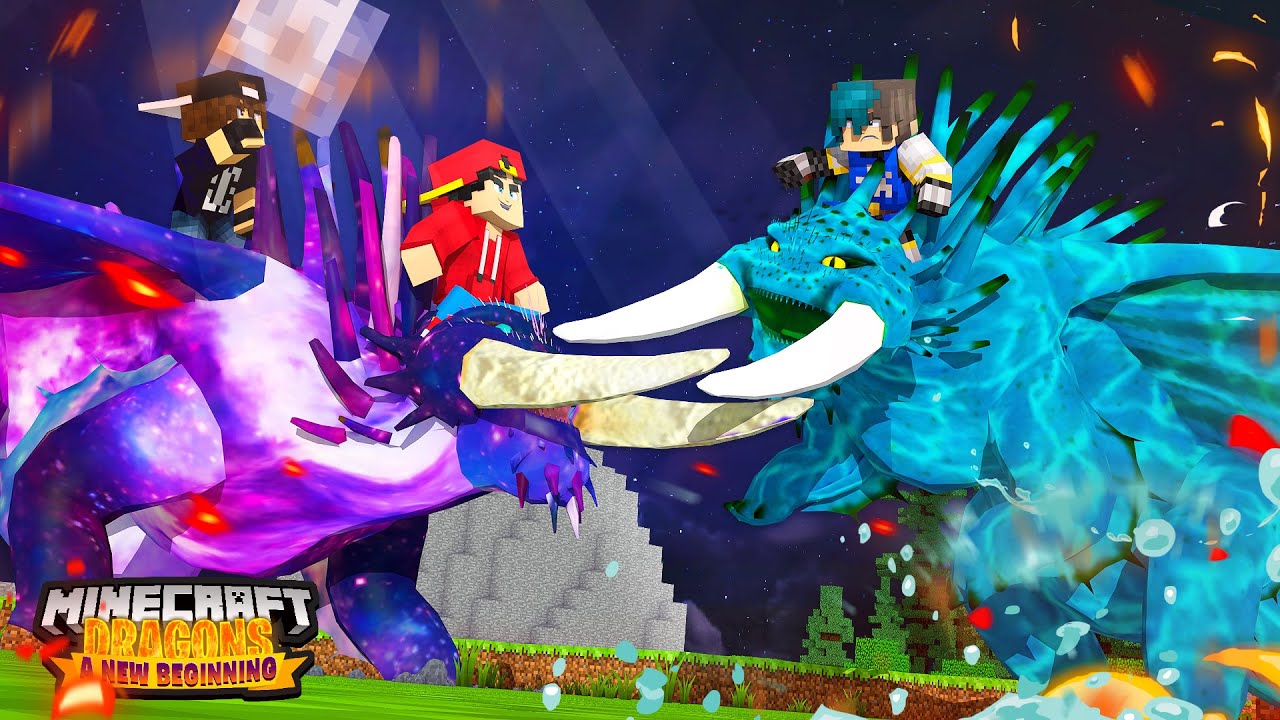 Minecraft Dragons - THE INFERNO NATION BATTLE BEGINS!