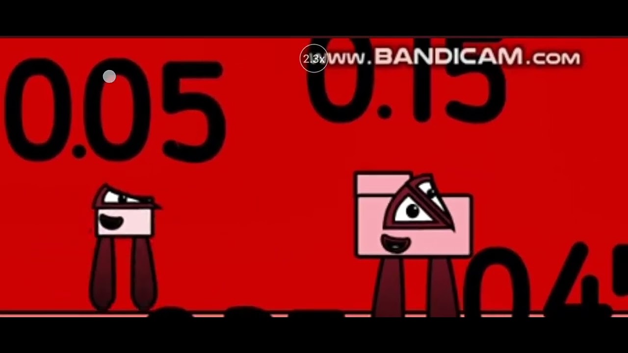 Numberblocks band 160ths 0.00625-0.1