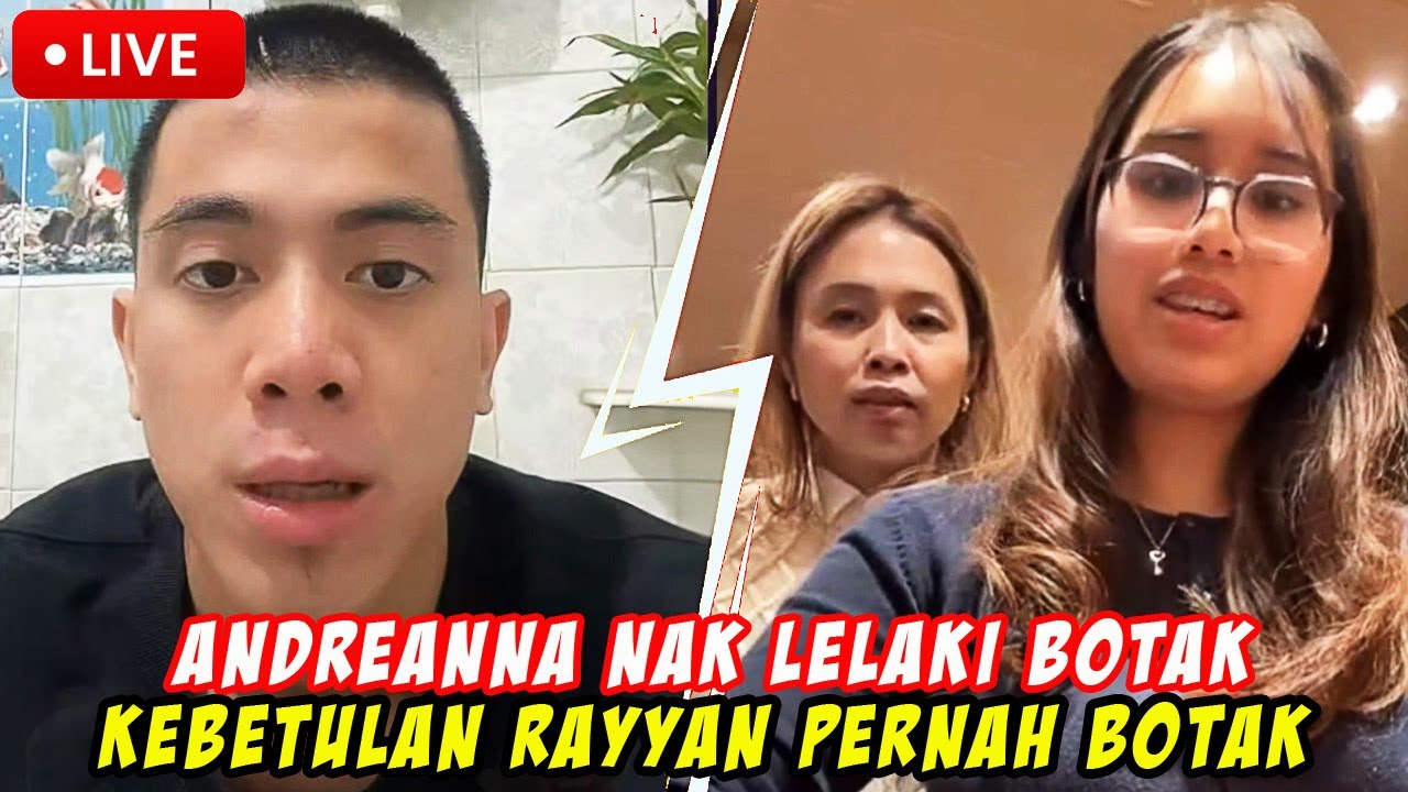 [LAWAK SANTAI] 😅 Andreanna Nak Lelaki Botak?! | 07.01.26  #rayyans #live #lawak