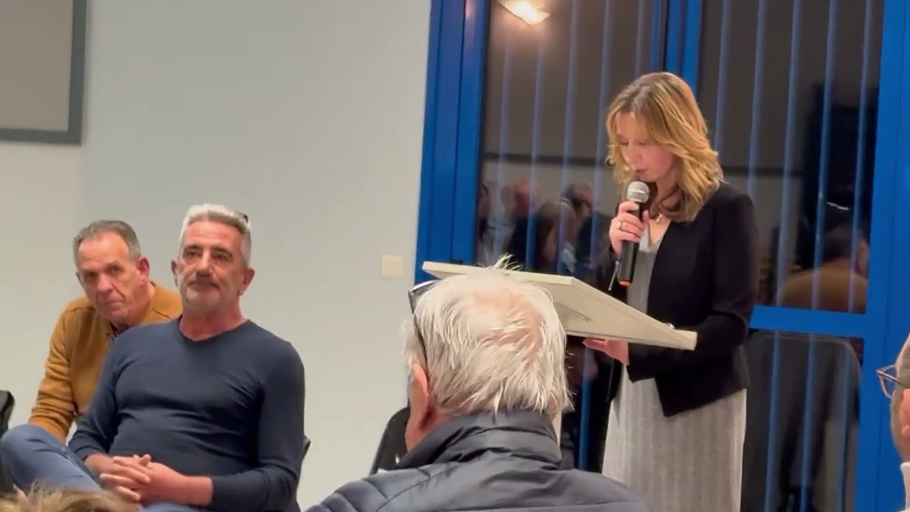 Municipales à Belpech (11): réunion publique d'Estelle Vilespy