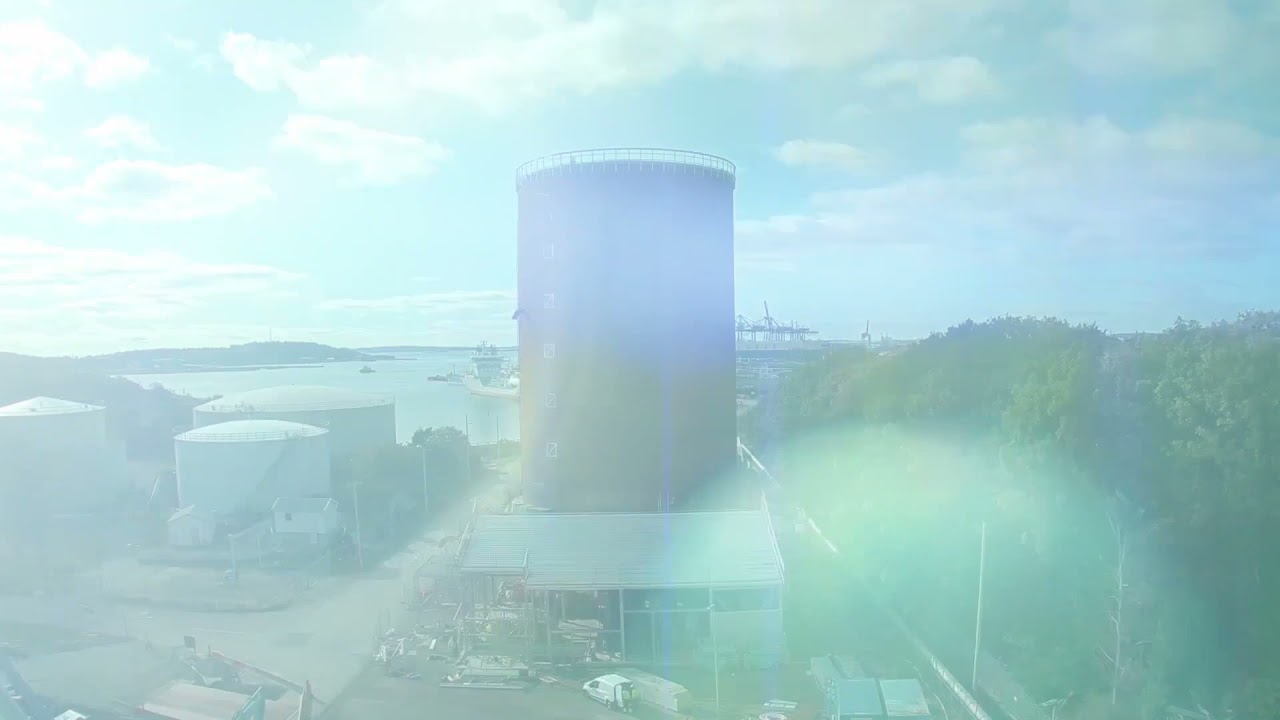 Så byggde vi Göteborgs första ackumulatortank