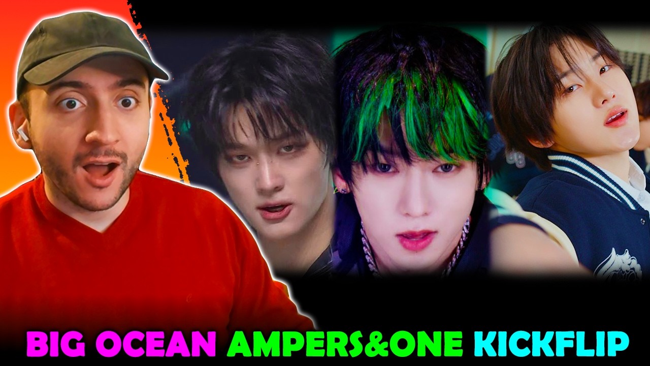 Первые впечатления фанатов женских групп от клипов BIG OCEAN + AMPERS&ONE и KICKFLIP | Музыкальны...