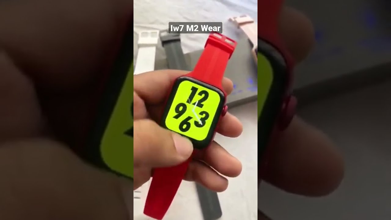 IW7 SERIES 7 SMART WATCH WIRELESS CHARGER COD AVAILABLE M2 WEAR