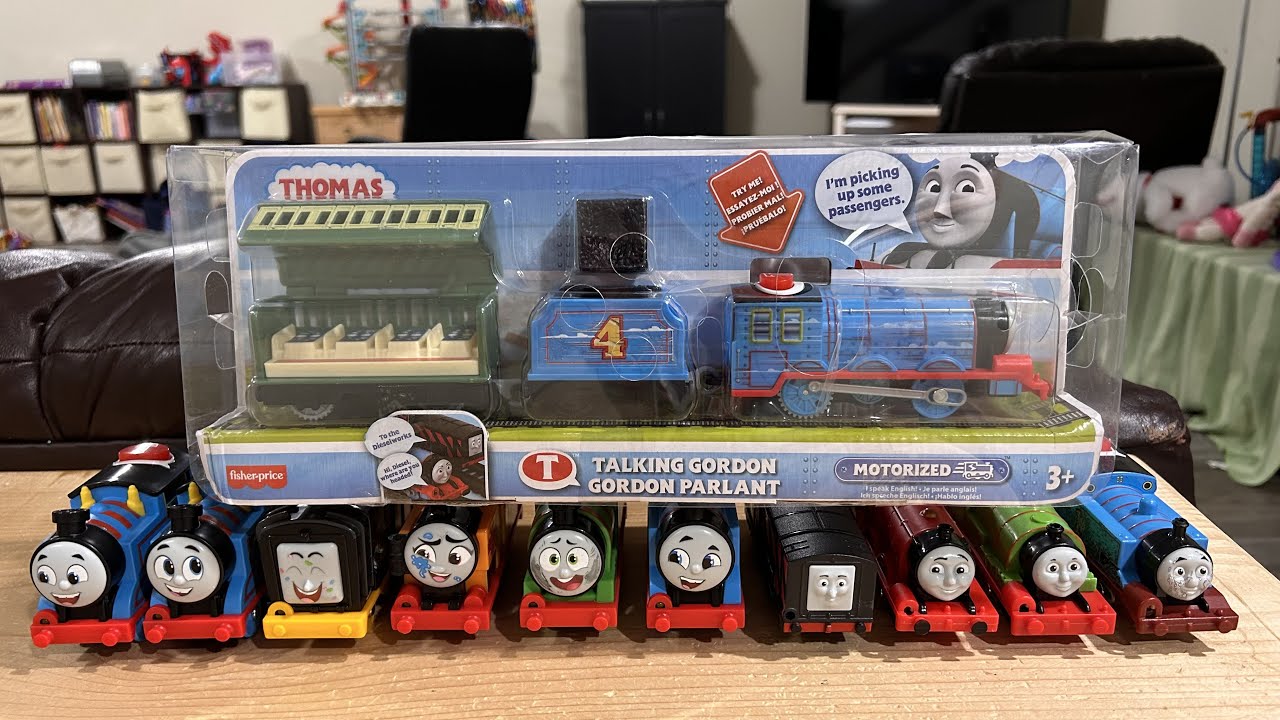 Обзор распаковки Trackmaster Talking Gordon и групповой чат