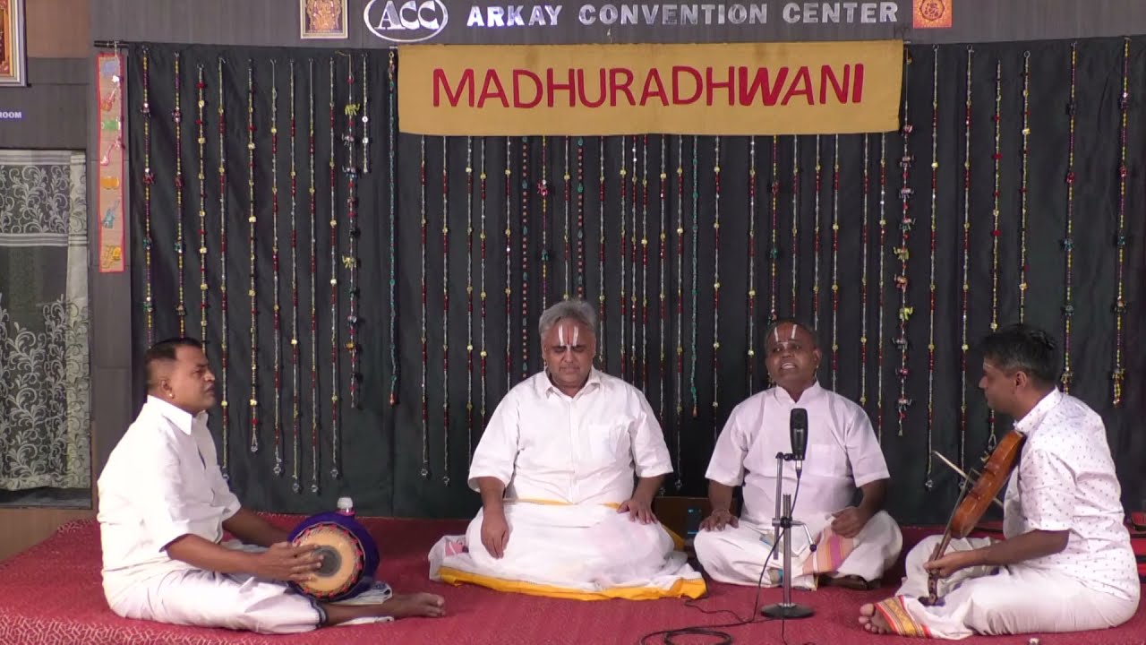 December Music Season  Dec 2021 Concerts - Tirumalai Brothers Vocal Duet