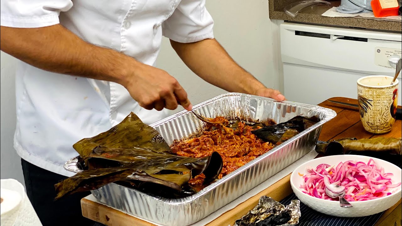 Cómo se prepara una Cochinita Pibil Receta Original Yucateca