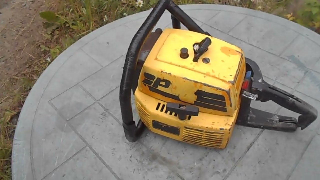 Partner P85 Chainsaw Test Run