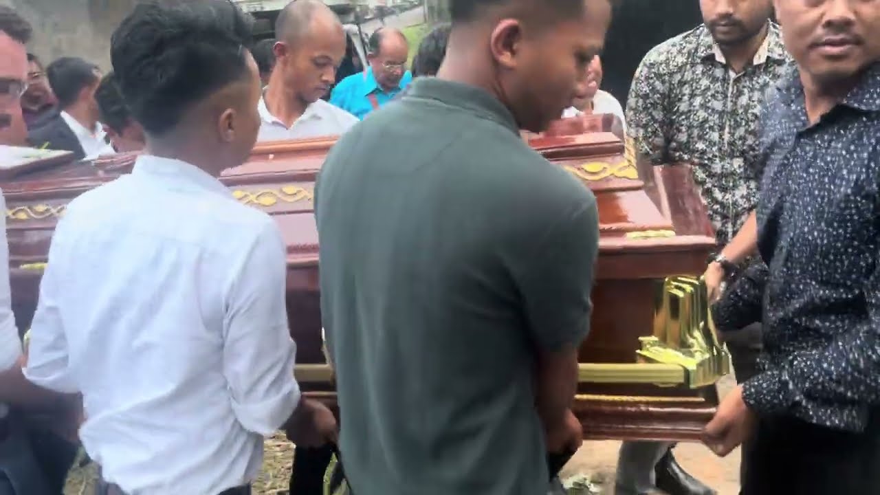 Last goodby to Rev B R sohkhia  our beloved pastor 