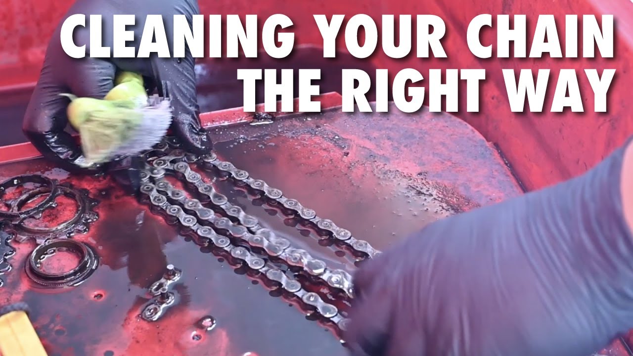 HOW TO CLEAN YOUR BIKE CHAIN